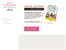 Tablet Screenshot of jeanthomason.com